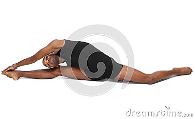 Ballet Flexibility Stock Photo