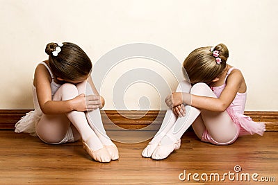 Ballet Girls Stock Photo