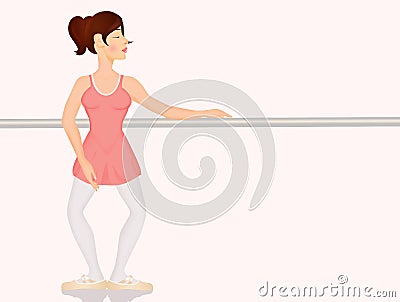 Ballet grand plie position Stock Photo