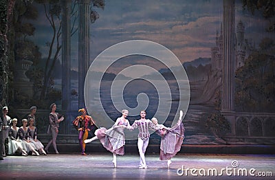 Ballet perform Editorial Stock Photo