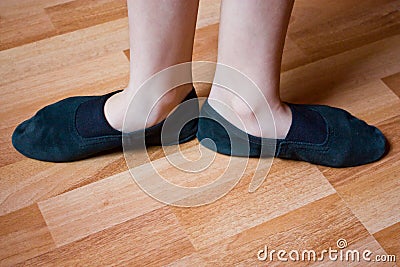 Ballet position Stock Photo