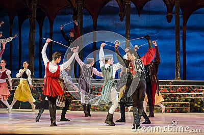 Ballet Romeo and Juliet Editorial Stock Photo