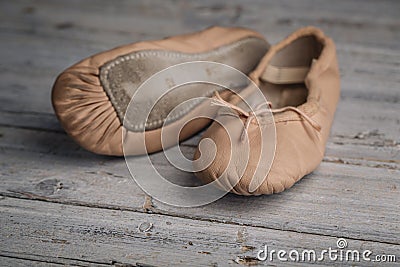 Ballet Shoes Stock Photo