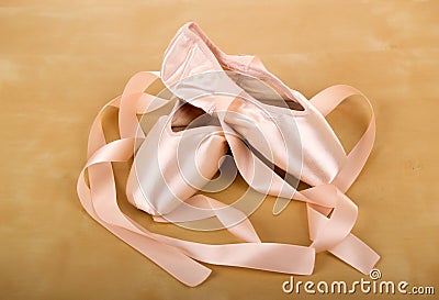 Ballet shoes Stock Photo