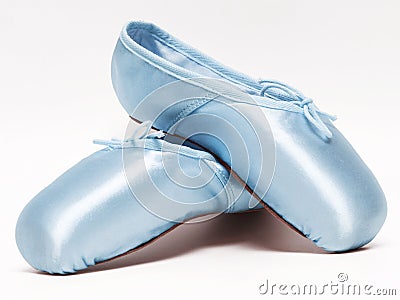 Ballet shoes Stock Photo