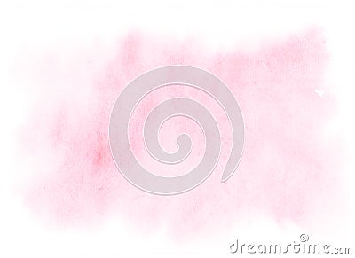 Very soft pink watercolor background Stock Photo