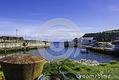 Ballintoy Harbour, Ireland Stock Photo