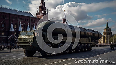 russian nuclear danger concept Stock Photo