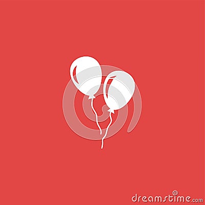 Ballon icon illustration isolated vector. Vector Illustration
