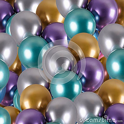 Ballons background colorful Stock Photo