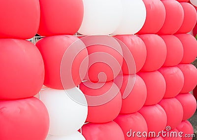 Ballons background Stock Photo
