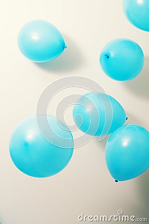 Balloon Decorations background Stock Photo