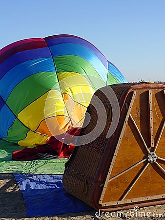 Balloon Deflating Stock Photo