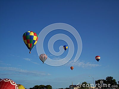 Balloon Festival 1306 Stock Photo