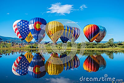 Balloon Festival Editorial Stock Photo