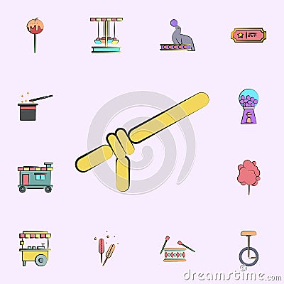 balloon for toys colored icon. circus icons universal set for web and mobile Stock Photo