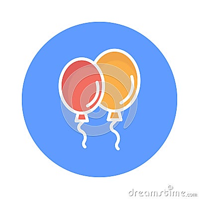 Balloon Vector icon which can easily modify or edit Vector Illustration