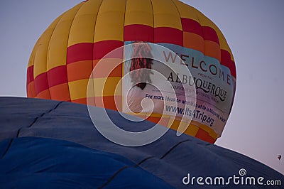 Balloons at a balloon festival Editorial Stock Photo