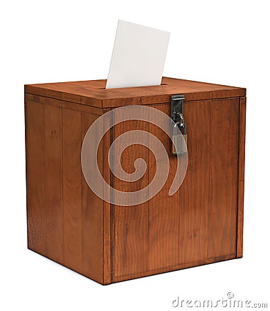 Ballot Box Stock Photo