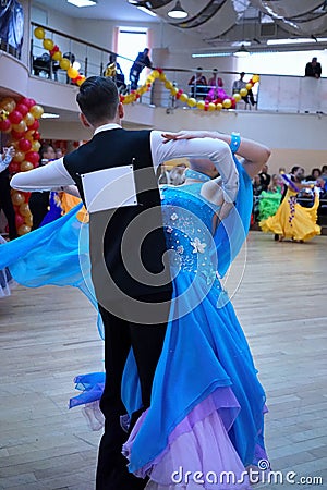 Ballroom dance Editorial Stock Photo