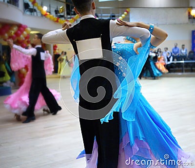 Ballroom dance Editorial Stock Photo