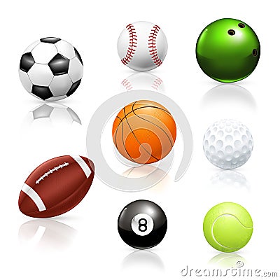 Balls Vector Illustration