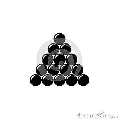 balls for billiards icon. Element of sport icon for mobile concept and web apps. Isolated balls for billiards icon can be used for Stock Photo