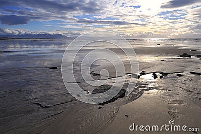 Ballyheige Bay Stock Photo