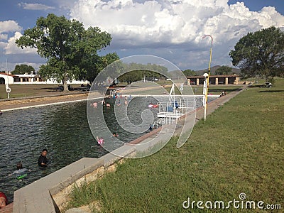 Balmorea State Park, Texas Stock Photo