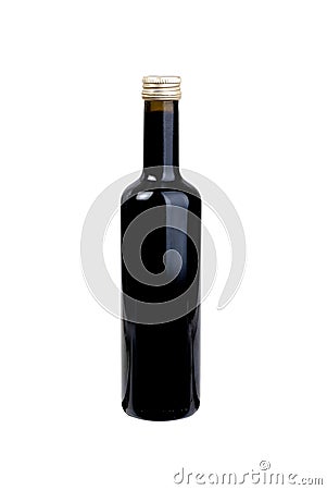 Balsamic vinegar bottle Stock Photo