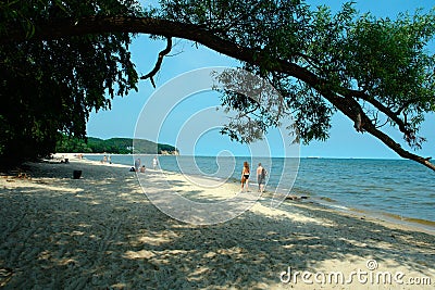 Baltic coast Stock Photo