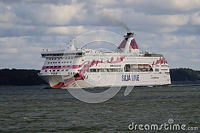 Baltic Princess ship Editorial Stock Photo