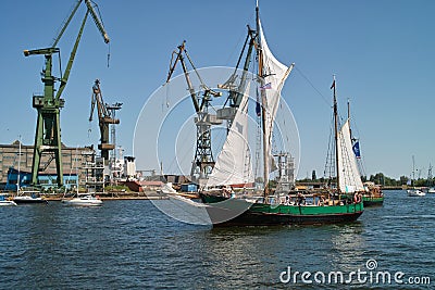 Baltic sail 2010. Editorial Stock Photo