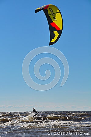 Baltic Sea, Jurmala, Latvia Editorial Stock Photo