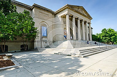 Baltimore Museum of Art - Baltimore, MD Editorial Stock Photo