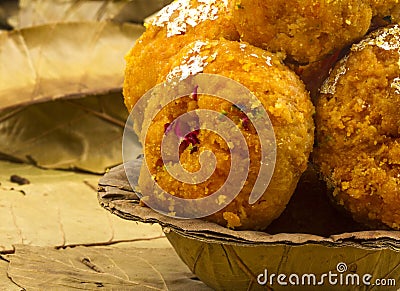 Balushahi sweet Stock Photo