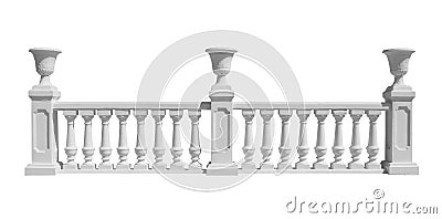 Balustrade Stock Photo