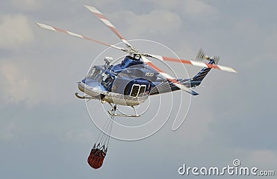 Bambi bucket operations training Editorial Stock Photo