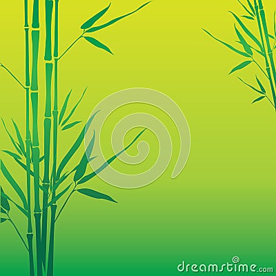 Bamboo background Vector Illustration