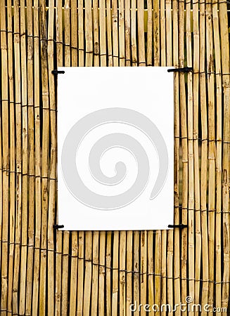 Bamboo cane background Stock Photo