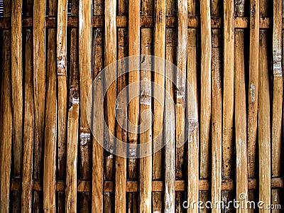 Bamboo interlace craft texture horizon Stock Photo