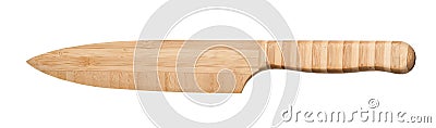 Bamboo Knife Stock Photo