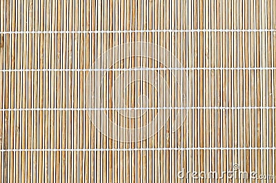 Bamboo placemat Stock Photo