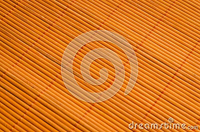 bamboo placemat Stock Photo