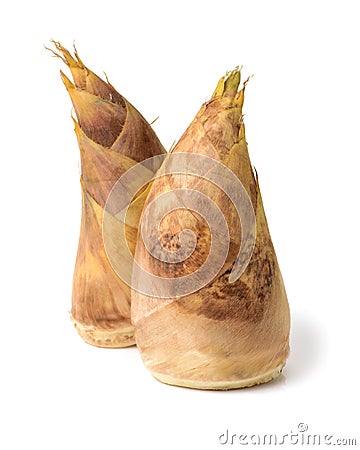 Bamboo shoots is a traditional chinese health food Stock Photo