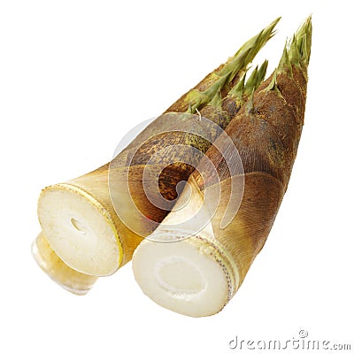 Bamboo shoots is a traditional chinese health food Stock Photo