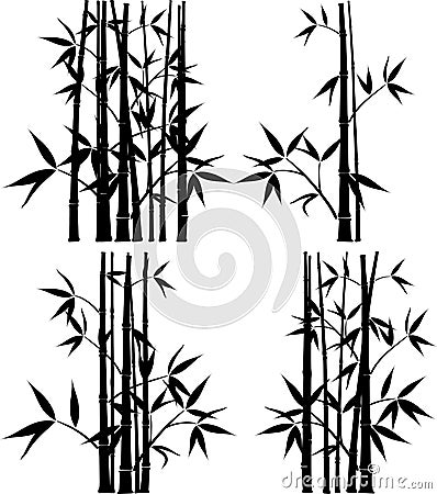 Bamboo, vector Vector Illustration
