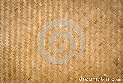 Bamboo Weave background Stock Photo