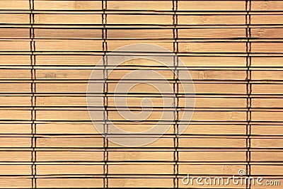 Bamboo windows shutter background Stock Photo