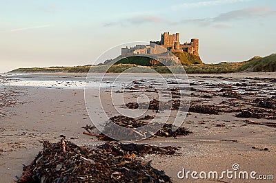 Bamburgh Castle Stock Photo